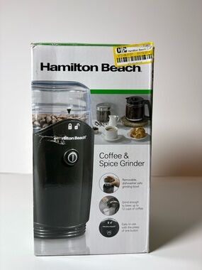 Hamilton Beach Black Coffee & Spice Grinder
